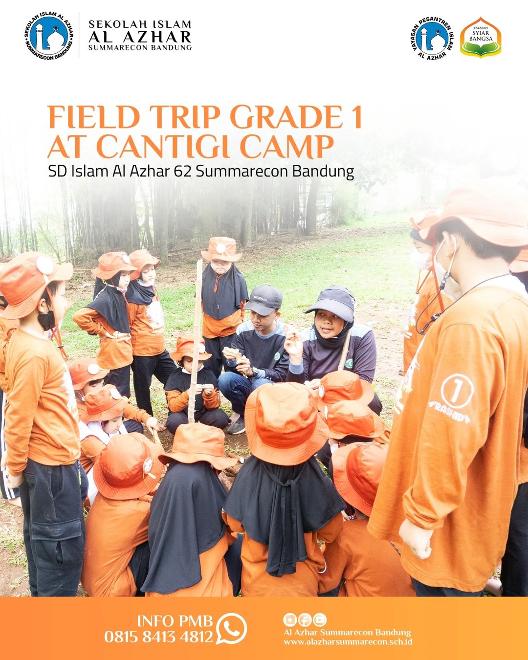 Fieldtrip Grade 1 At Cantigi Camp 